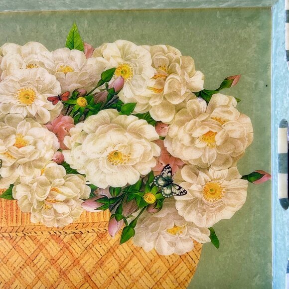 Annie Modica Roses Serving Tray - Picture 4 of 10